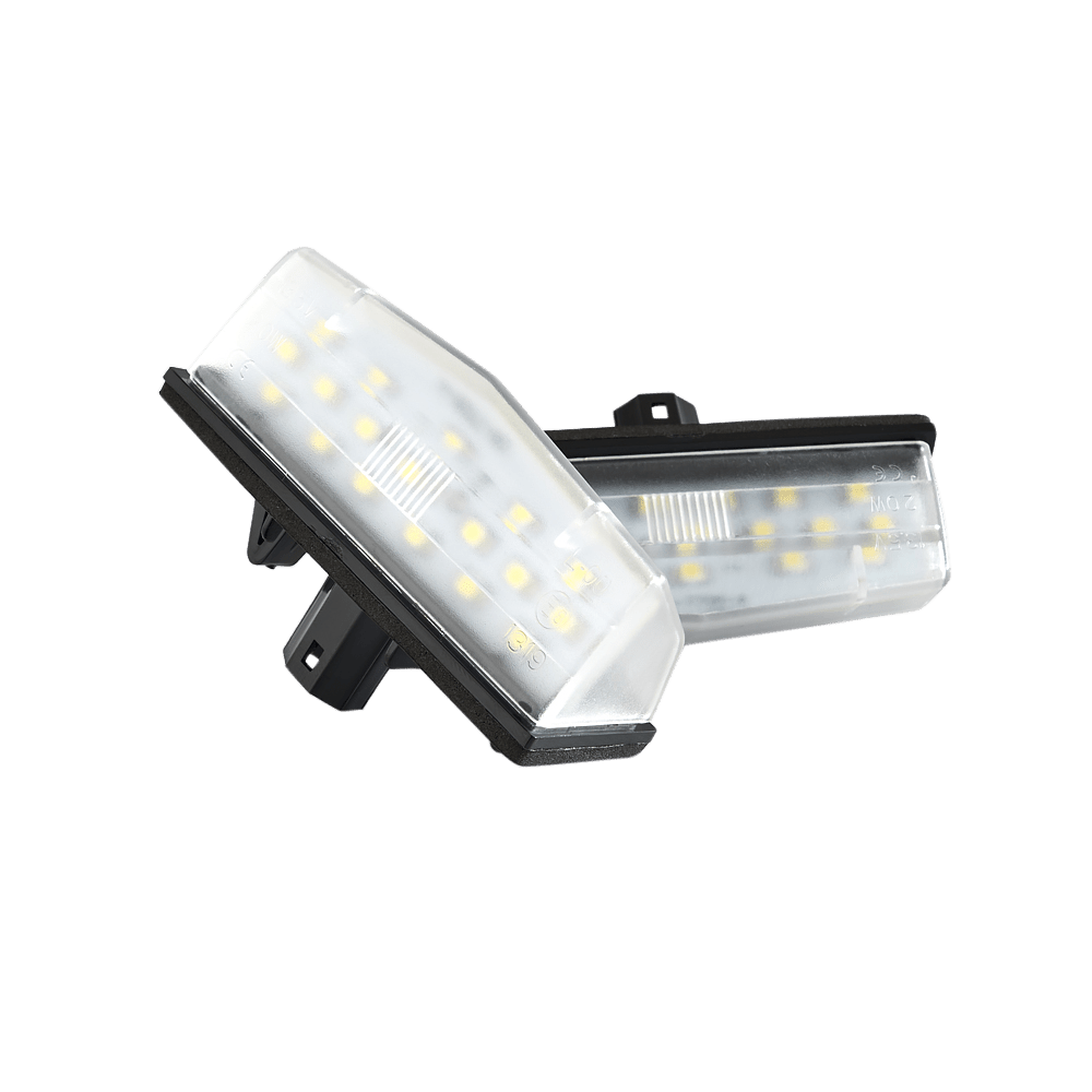 Skiltebelysning LED til Toyota Prius - produktbillede forfra | Xenon-kongen