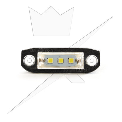 Skiltebelysning LED til Volvo S40 – V60 – V70 – XC60 – XC90 – produkt set fra siden | Xenon-kongen