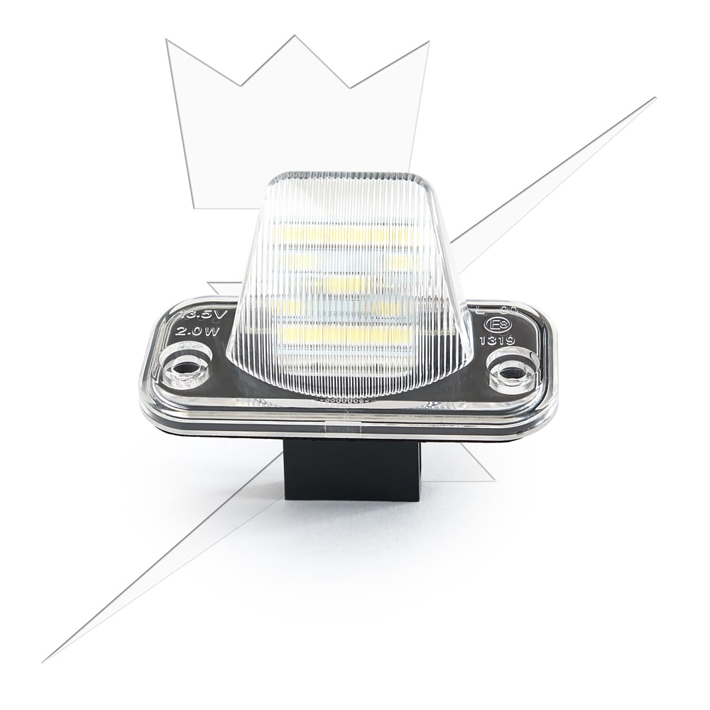 Skiltebelysning LED til VW Transporter – Passat – Jetta – i brug | Xenon-kongen