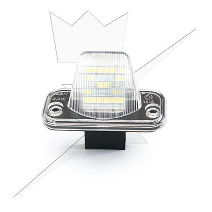 Skiltebelysning LED til VW Transporter – Passat – Jetta – i brug | Xenon-kongen
