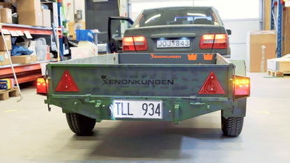 ekstra visning, der viser funktioner på Trailerpakke 250 – 340 cm (belastningslængde) – Plug – n – Play – LEA