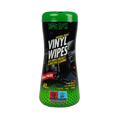 Smart Gloss Vinyl Servietter - vådservietter til plast og vinyl - Carlevel - Bilpleje > Rengøringsservietter