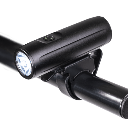 Smarter Bullit Cykellygte F290 WHITE - 400lm - produktbillede forfra | SMARTERE