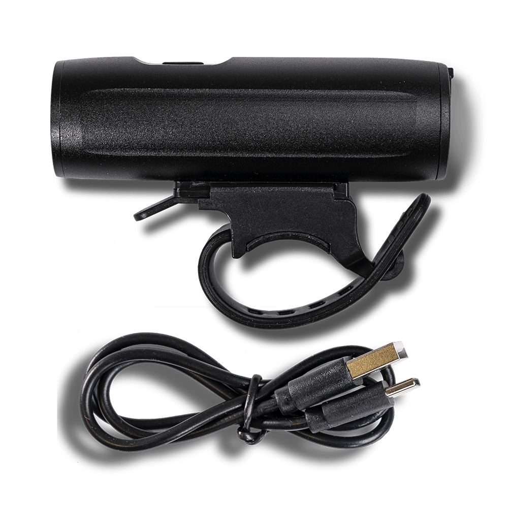 Smarter Bullit Cykellygte F290 HVID - 400lm - nærbillede detaljer | SMARTERE