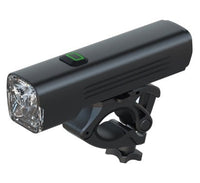 Smarter Bullit Cykellygte F530 WHITE - 1000lm - produktbillede forfra | SMARTERE