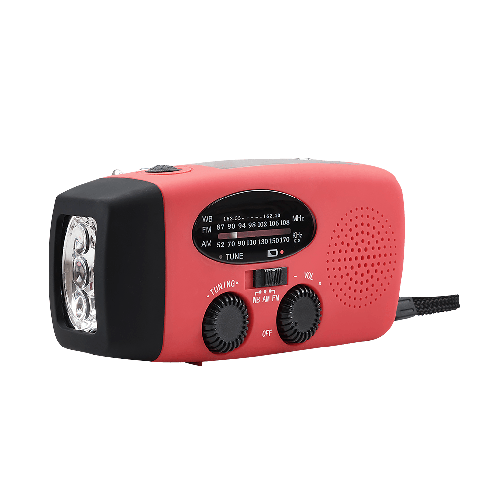 Smartere Vevradio Solar Radio AM/FM - produkt set forfra | SMARTERE