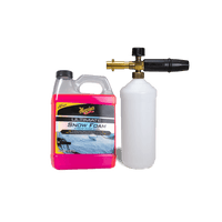 produktbillede set forfra, der viser Snow Foam Paket - Meguiar's