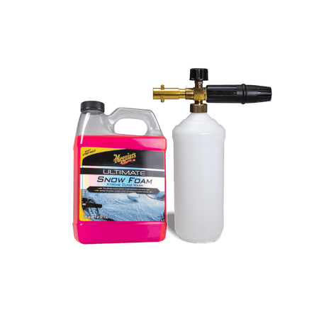 produktbillede set forfra, der viser Snow Foam Paket - Meguiar's