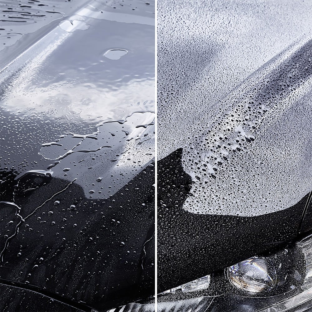 Bilvoks SONAX Carnauba Spraywax 500ml - sprayvoks med carnaubavoks - i brug | SONAX