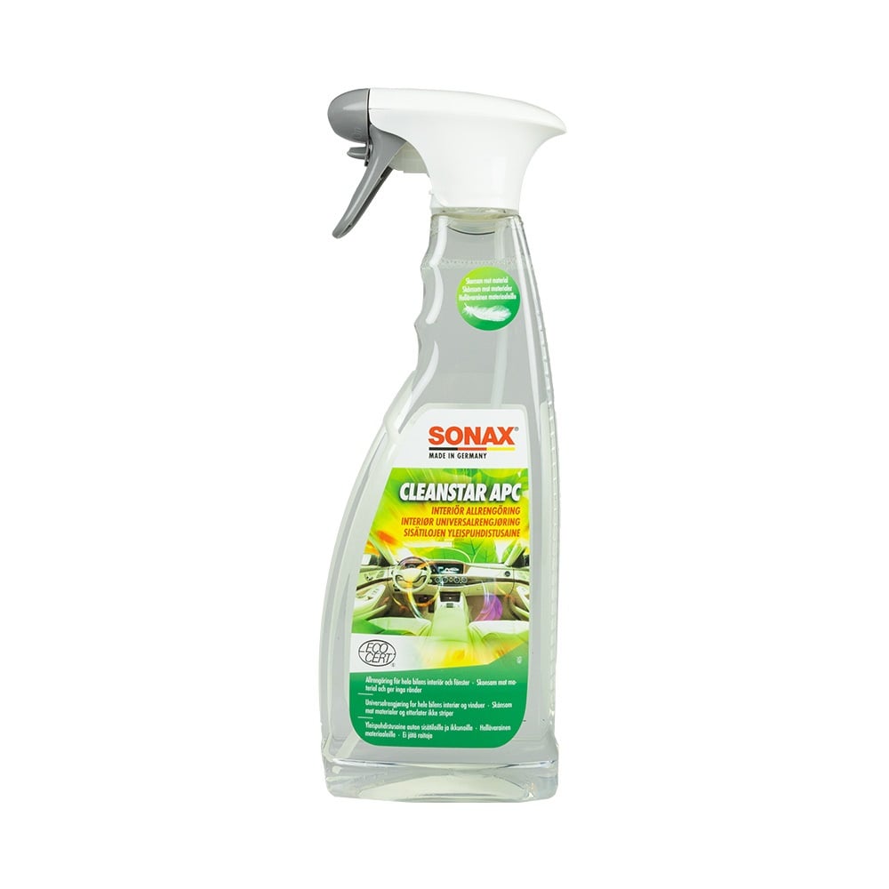 Sonax CleanStar APC 750ml – allrengöring för interiör och glas - Carlevel - Bilvård > Interiörrengöring