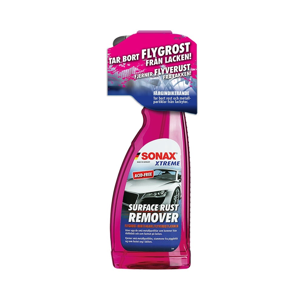 Sonax Xtreme Surface Rust Remover 750ml - Fluerustfjerner - Carlevel - Bilpleje > Fluerustfjerner