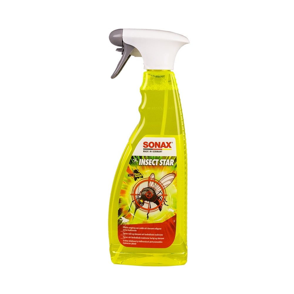 Insektfjerner SONAX Insect Star 750ml - effektiv rengøring af billak - produktbillede forfra | SONAX