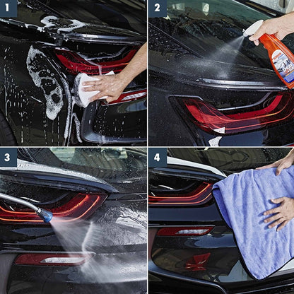 Lackförsegling SONAX Xtreme Spray + Seal 750ml – snabb vaxning för glans – produktvy från sidan | SONAX