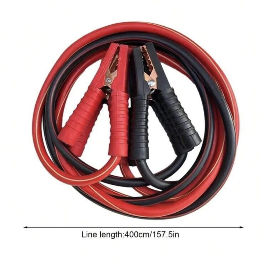 Jumper Cables 2500A - Kraftig lang rækkevidde til bil SUV Van - Nærbillede detaljer | Carlevel