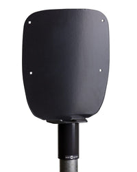 Pole Mount Next Green Poleplate 330 - 60 mm Pole - Opladningsforstærkere Aura - Produktbillede set forfra | Næste Grøn