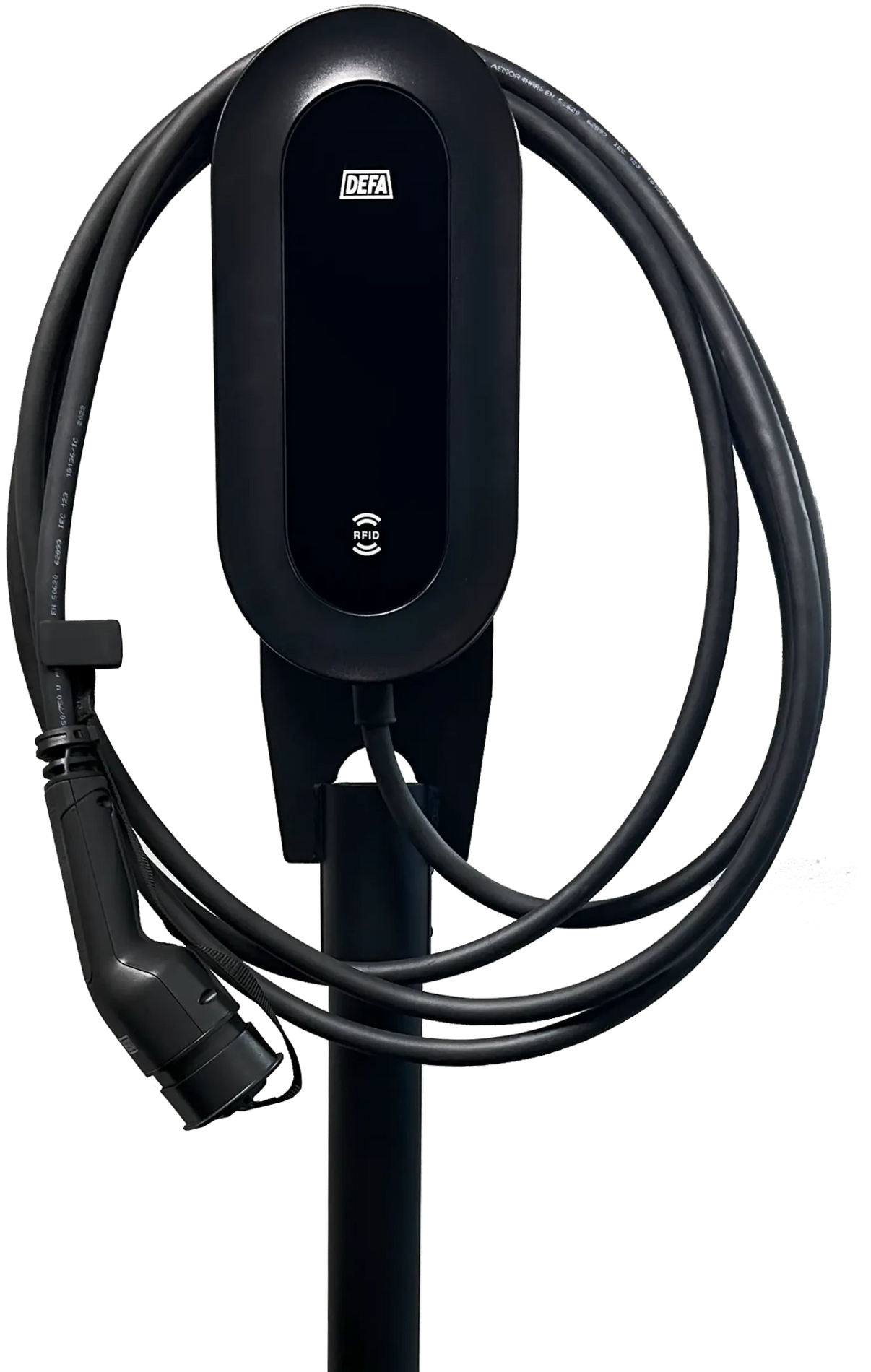Stolpemontering til DEFA Power - 60mm stolpe - enkelt/dobbelt - S-Line - nærbillede detaljer | S-Line