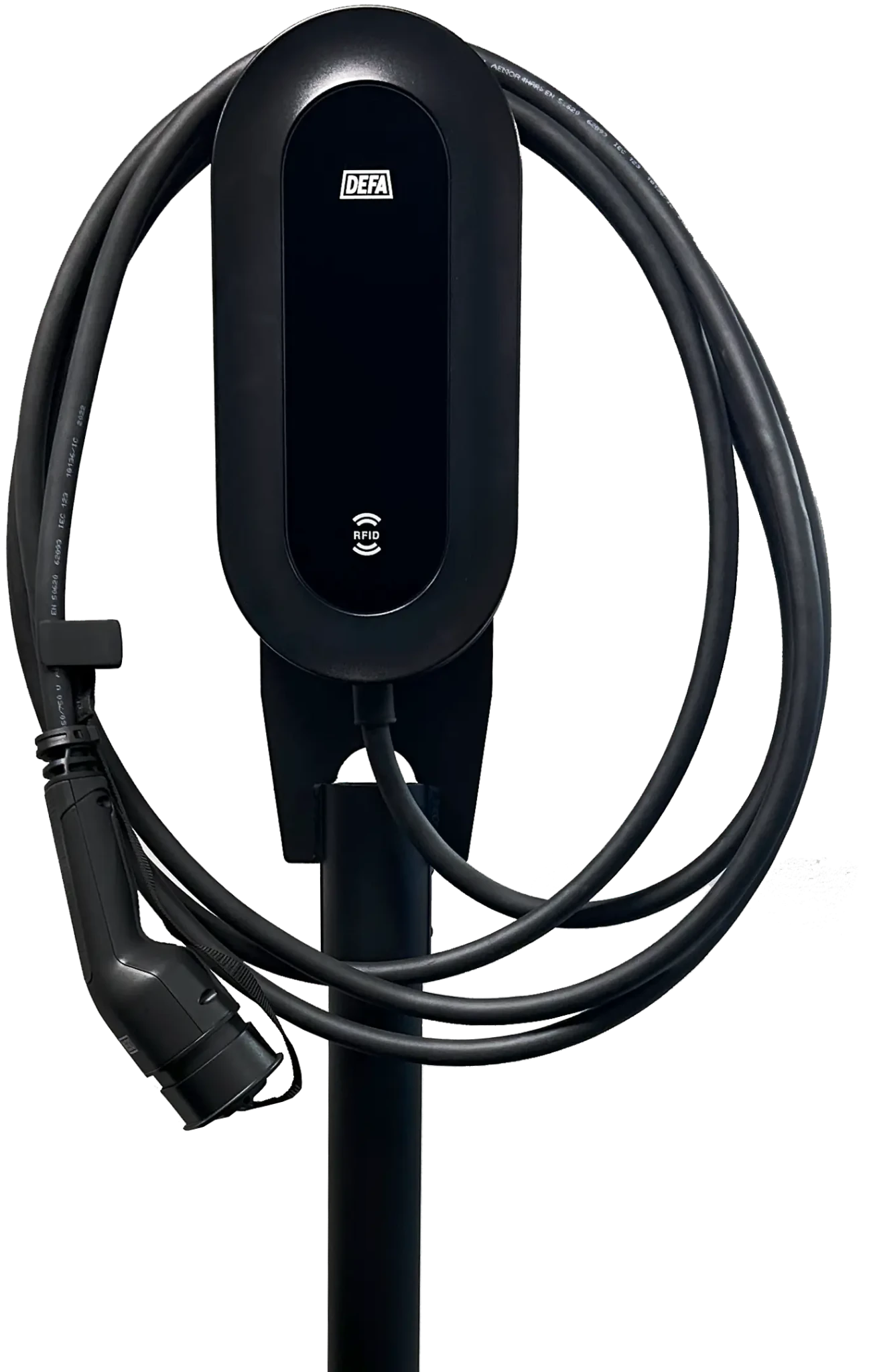 Stolpemontering til DEFA Power - 60mm stolpe - enkelt/dobbelt - S-Line - nærbillede detaljer | S-Line