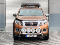 LARGE QUADRO 76MM frontbue - Nissan Navara (NP300) 2016 - Produktbillede set forfra | ANDET