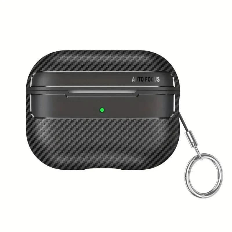 Stødsikker AirPods - etui med kulfiberdesign - Passer til AirPods - Carlevel - 