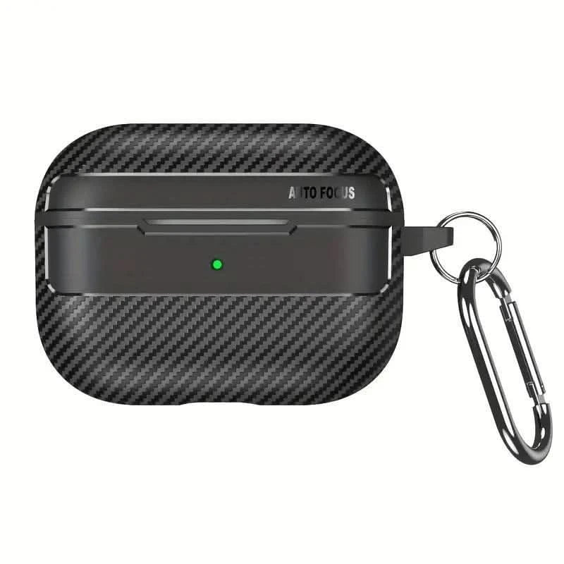 Stødsikker AirPods - etui med kulfiberdesign - Passer til AirPods - Carlevel - 
