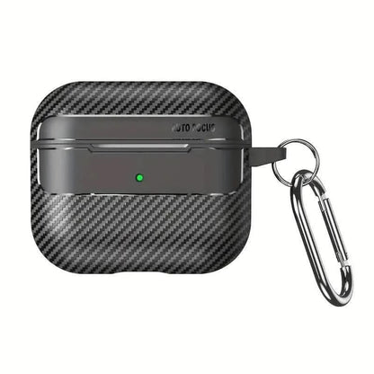 Stødsikker AirPods - etui med kulfiberdesign - Passer til AirPods - Carlevel - 