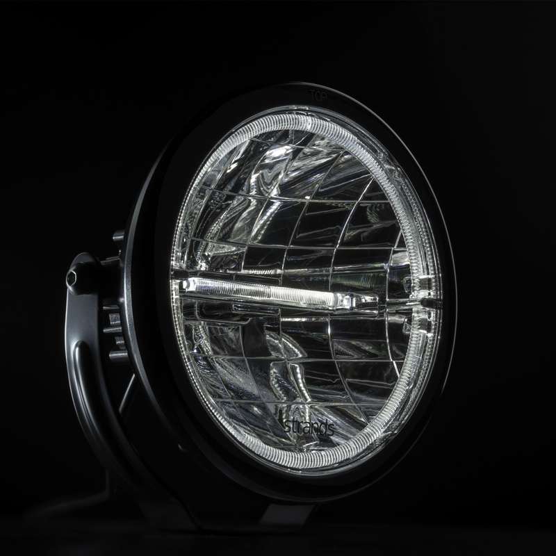 Strands Ambassador 9" LED ekstralys - 4040 lm forlænget stråle - Dimensioner Specifikation | Strands Lighting Division