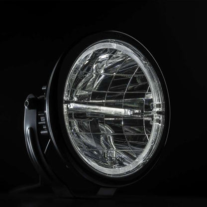 Strands Ambassador 9" LED ekstralys - 4040 lm forlænget stråle - Dimensioner Specifikation | Strands Lighting Division