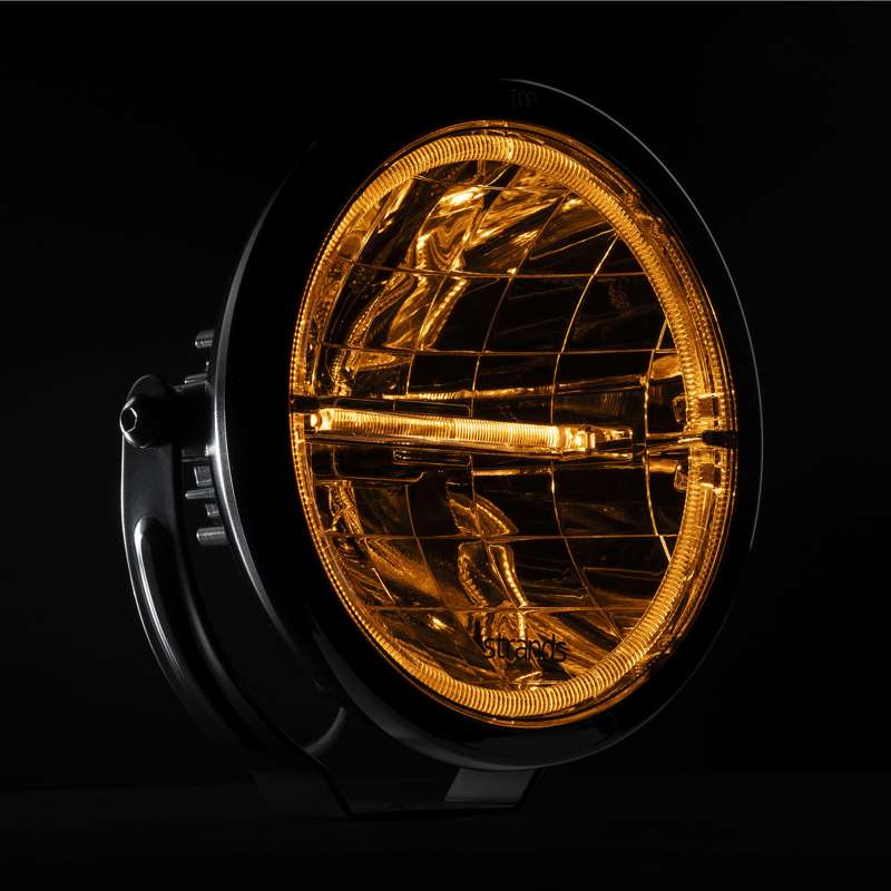Ekstra lette Strands Lighting Division Ambassador Dark Edition 9″ LED 1948 lm Dark Reflectors - produktbillede forfra