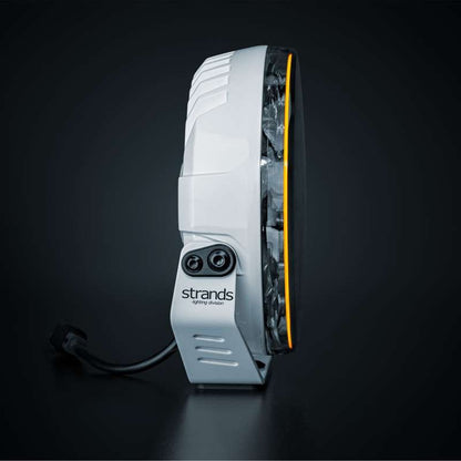 Ekstra lys Strands Lighting Division Firefly Pro 9″ LED Hvid 12076 lm E-godkendt Advarselslys - emballage og indhold