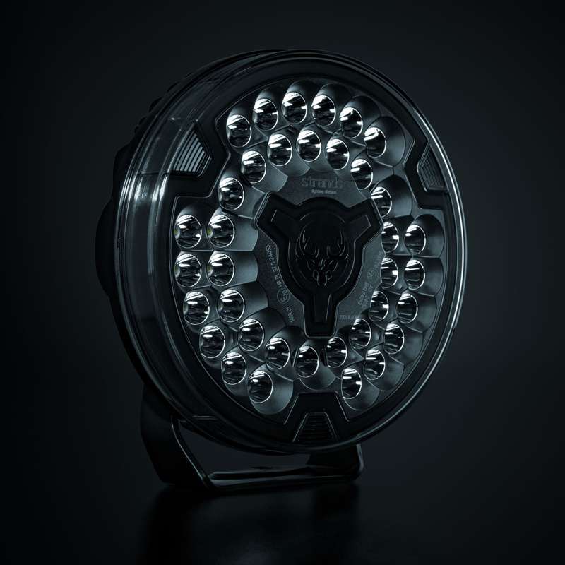 Ekstra lette Strands Freedom Maximum 9" LED 13400 lm E-godkendt - i brug | Strands Lysafdeling