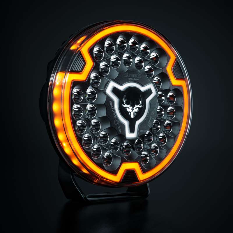 Ekstra lette Strands Freedom Maximum 9" LED 13400 lm E-godkendt - produktbillede forfra | Strands Lighting Division