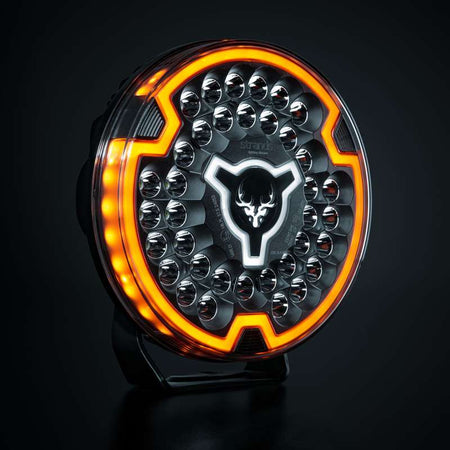 Ekstra lette Strands Freedom Maximum 9" LED 13400 lm E-godkendt - produktbillede forfra | Strands Lighting Division
