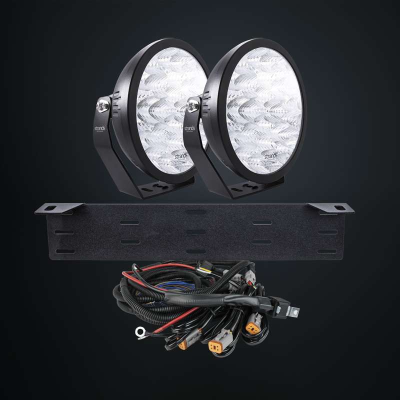 Strands Kit 2x Yukon 2.0 9″ LED Extra Light Flood – Komplet pakke - Carlevel - 