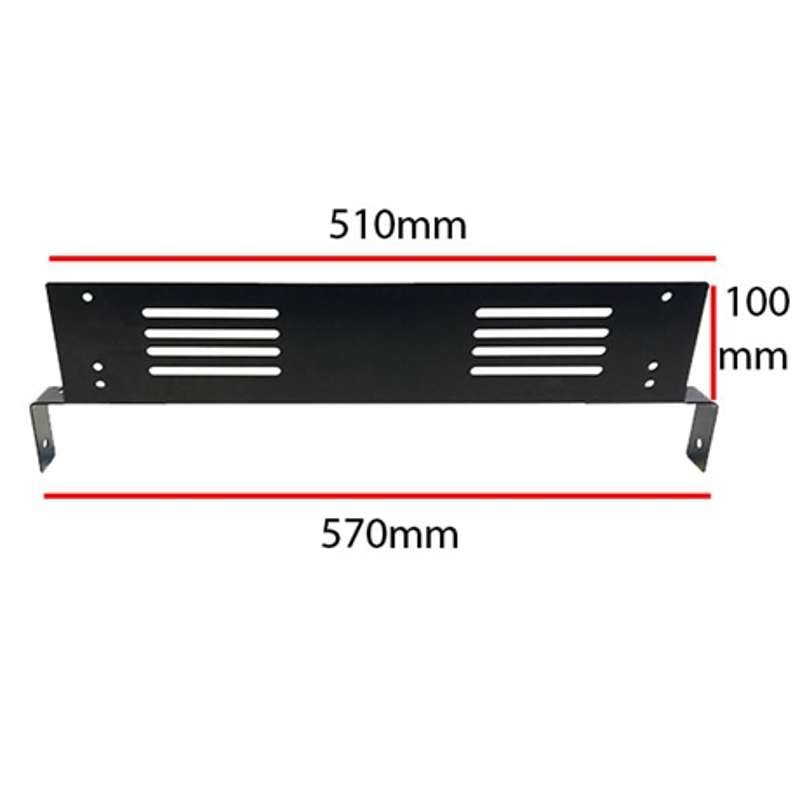 Strands Lighting Division LED Bar Holder 2 Beslag - Ekstra Lys Holder - Nærbillede Detaljer | Strands Lysafdeling