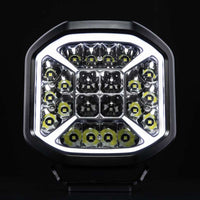 Strands Siberia X 7" LED Ekstra lys - 7430 lm Xperience - produktbillede forfra | Strands Lighting Division