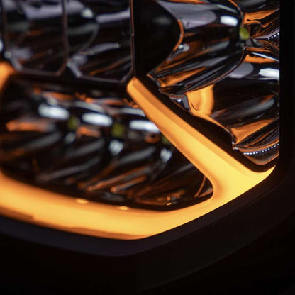 Strands Siberia X 7" LED Extra Light - 7430 lm Xperience - emballage og indhold | Strands Lighting Division