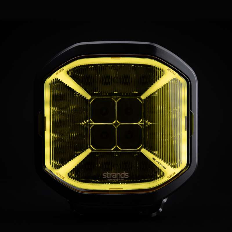 Strands Siberia X 7" LED Extra Light - 7430 lm Xperience - Dimensioner Specifikation | Strands Lighting Division