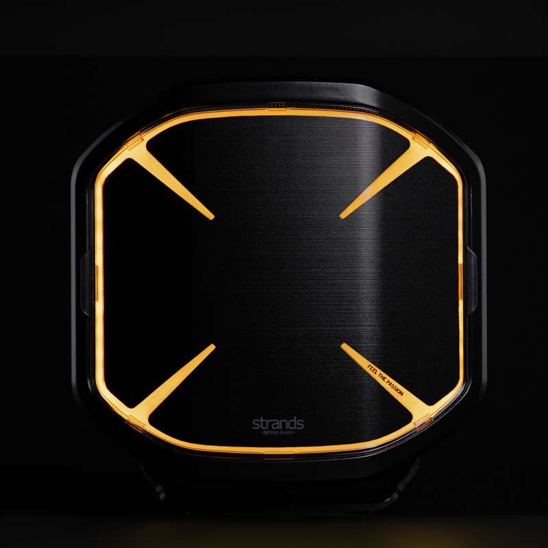 Ekstra lys Strands Lighting Division Siberia X 9" LED – 13350 lm Xperience Mode – nærbillede detaljer | Strands Lysafdeling