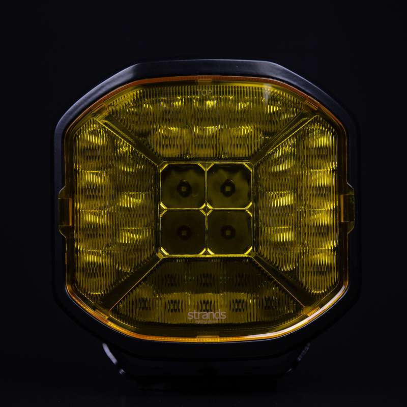 Ekstra lys Strands Lighting Division Siberia X 9" LED – 13350 lm Xperience Mode – dimensionsspecifikation
