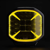 Ekstra lys Strands Lighting Division Siberia X 9" LED - 13350 lm Xperience Mode - produktbillede forfra