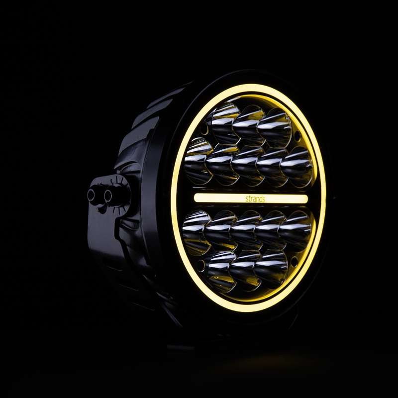 Strands Siberia XP 7" LED Ekstra Lys - 5710 lm Xperience - nærbillede detaljer | Strands Lysafdeling