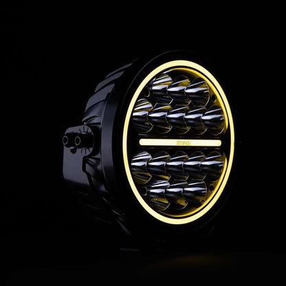 Strands Siberia XP 7" LED Ekstra Lys - 5710 lm Xperience - nærbillede detaljer | Strands Lysafdeling