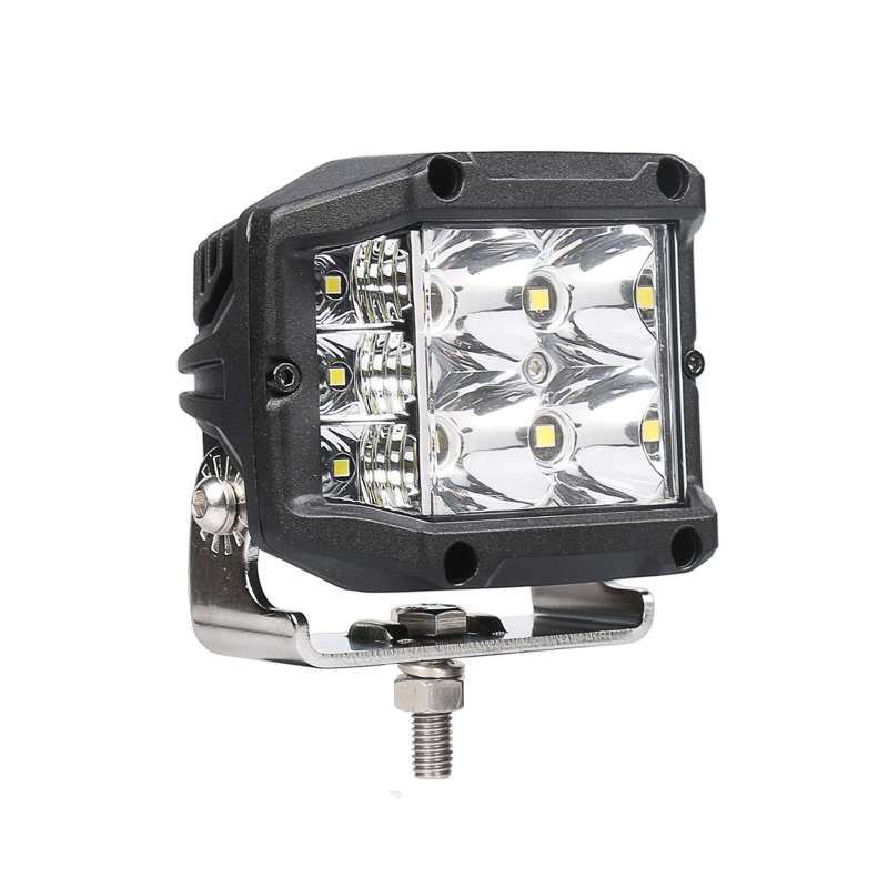 LED rampe Strands Side Shooter 4″ 2097 lm 1 lux @ 221 m - produktbillede forfra | Strands Lysafdeling