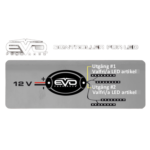 Strobe Controller til 12 Volt LED - Belysning - nærbillede detaljer | ANDRE