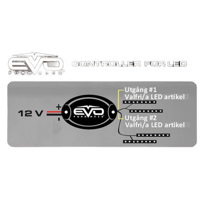 Strobe Controller til 12 Volt LED - Belysning - nærbillede detaljer | ANDRE