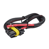 Strömkabel 3.0mm Hane/9006 – LED - extraljus, xenon - extraljus, LED - ramper, arbetsljus med högre effekt – 9006 \, HB4 – LUXTAR - Carlevel - Belysning > Kabelsatser