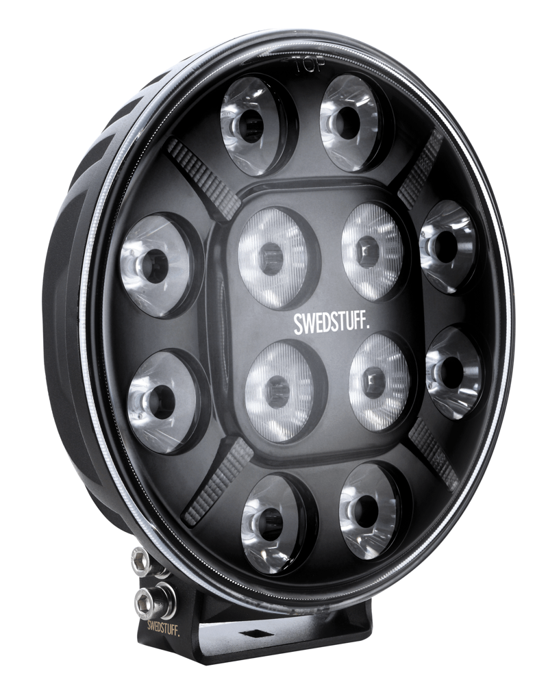 LED-rampe Swedstuff LDL-04 9" – 9600 lm Xperience Mode – produktbillede forfra | Carlevel