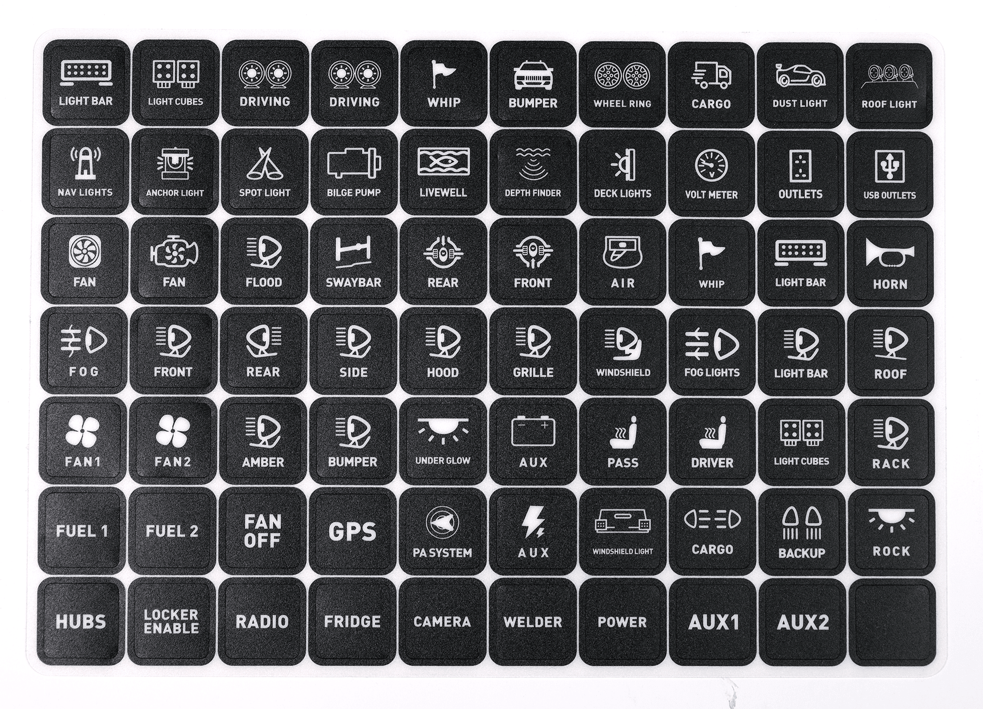 Switch Panel – 4 Channel – 12-24V DC – 2026-12-24 00:00:00 – LUXTAR – ekstra billede | LUXTAR