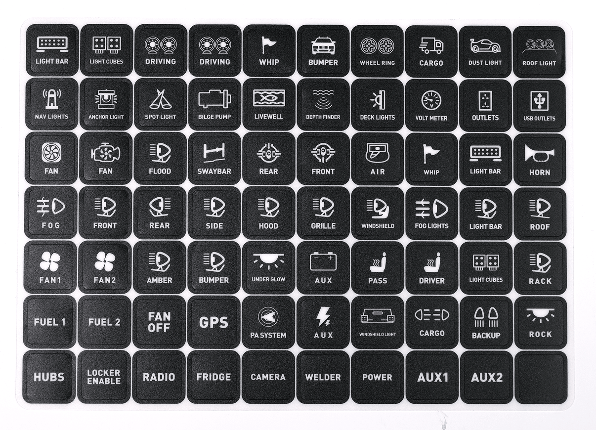 Switch Panel – 6 Channel – 12-24V DC – 2026-12-24 00:00:00 – LUXTAR – ekstra billede | LUXTAR