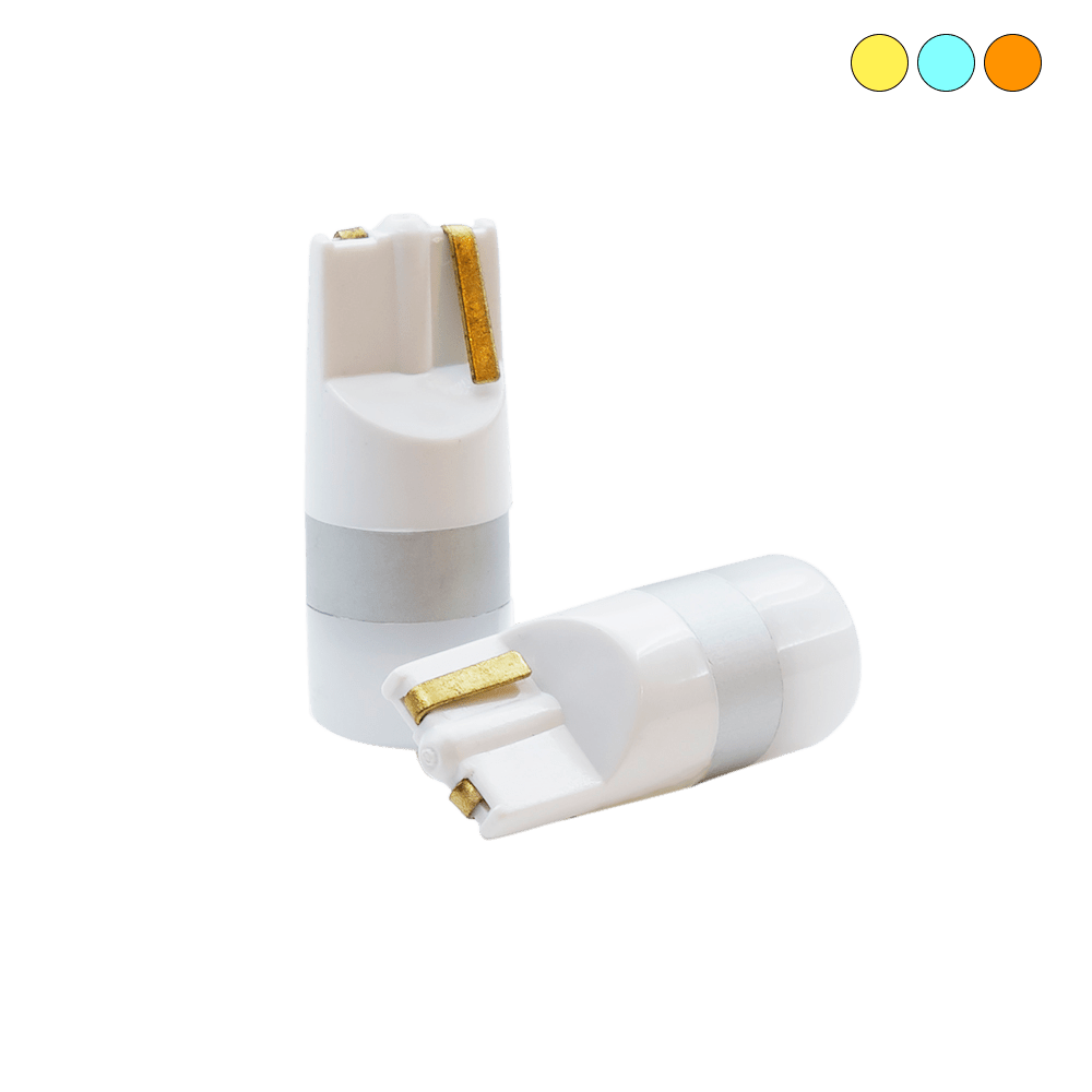 produktbillede fra forsiden viser T10 – W5W 3D Led 12 – 24v – Xenon King